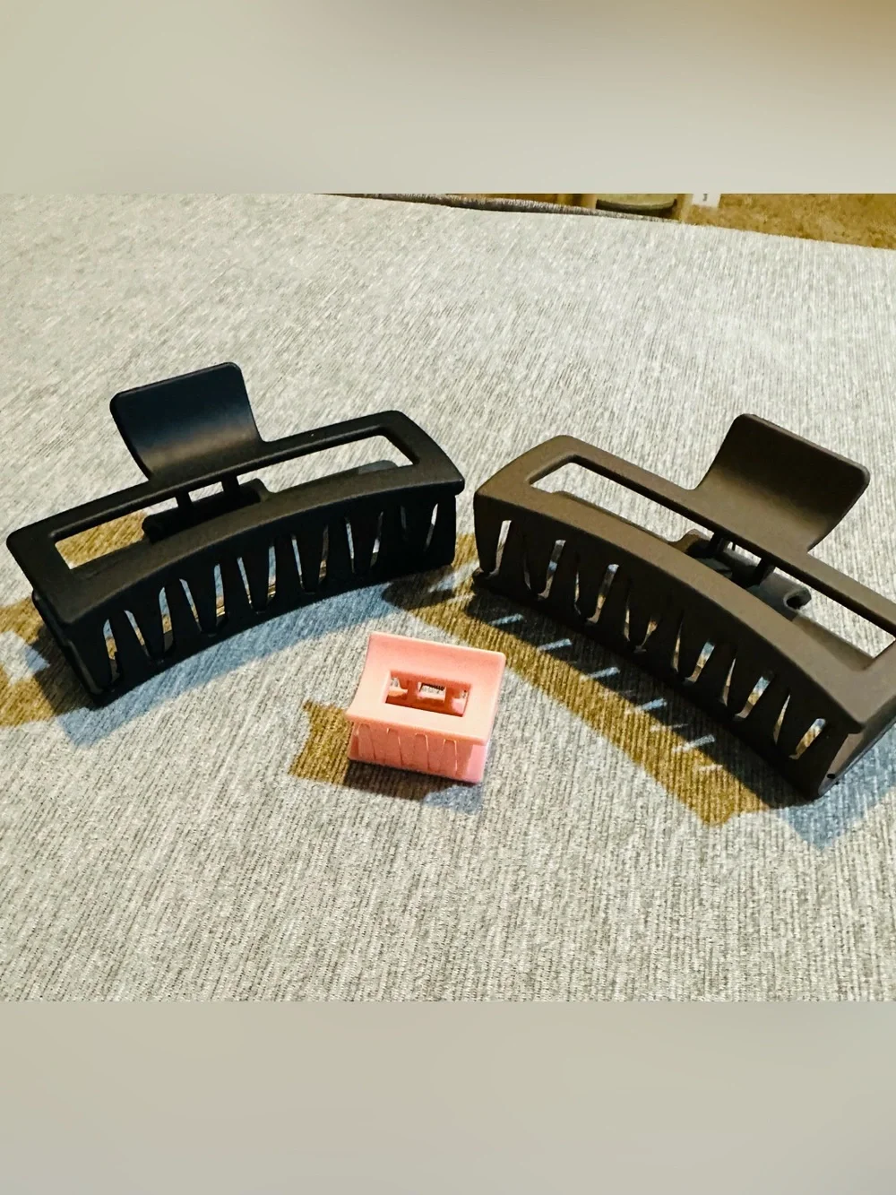Set of Hair Claw Clips - 2large and 1small NWOT